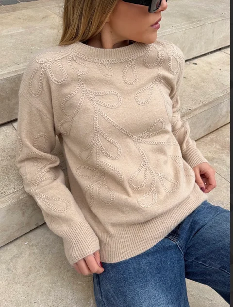 Sweater KALESY c/ Bordado GU405836
