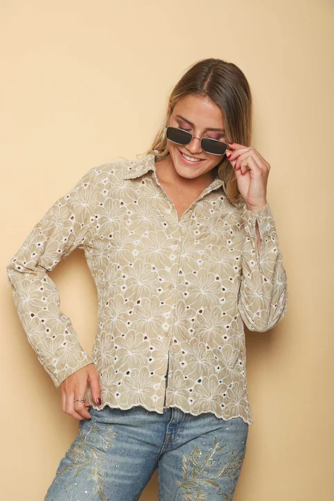 Camisa Ballys Bordada GU70011