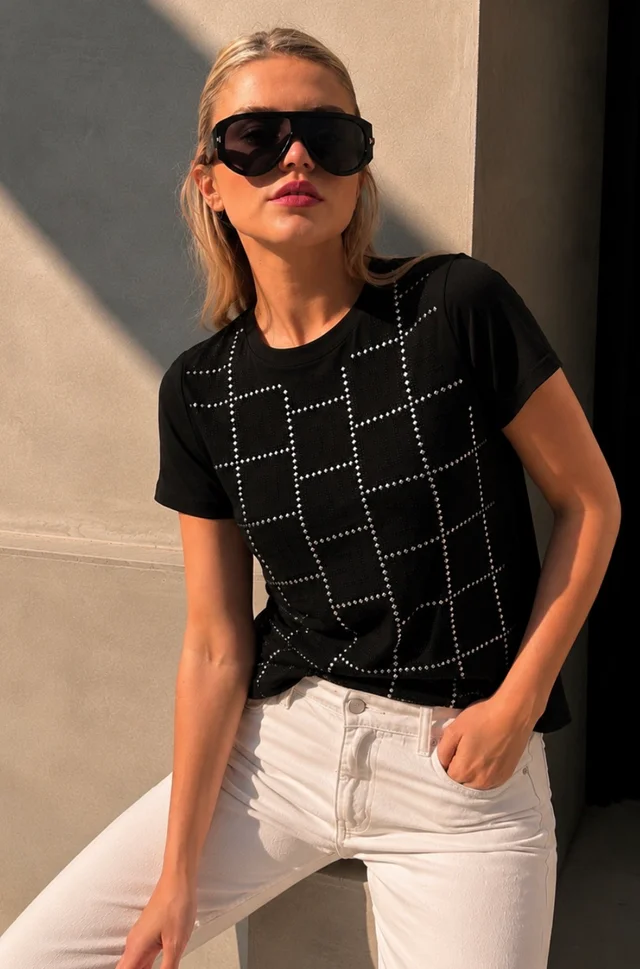 Remera LUNA Strass GU278765