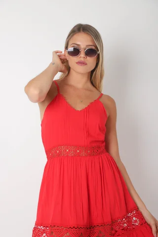 Vestido Chiara Broderie GUK107 - Vista 4