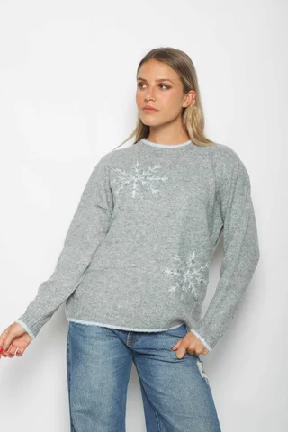 Sweater MARKS Mohair con Piedras GUA138 - Vista 6