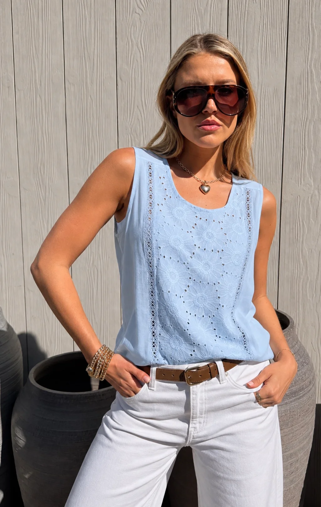 Blusa VALLEY Broderie GUK70208