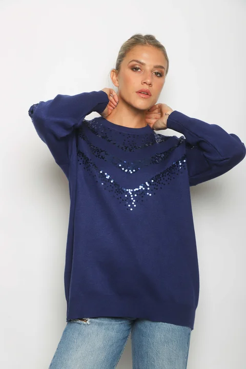 Sweater ANBAR c/ Brillos GU67701