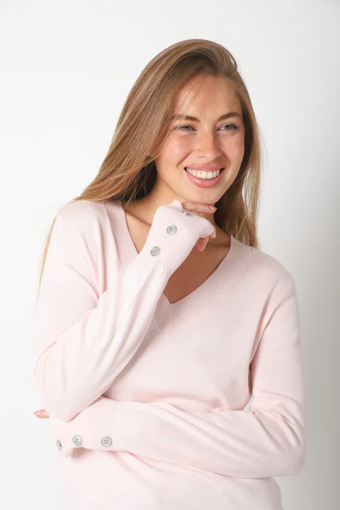 Sweater GUINEA HILO Escote V Media Estacion GUL684