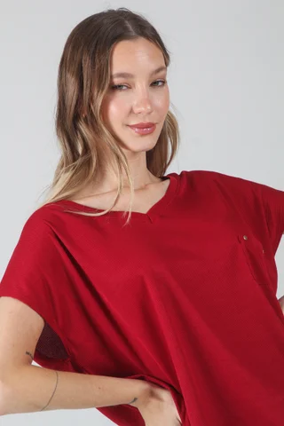 Remera Ancha Morley Siney Con Bolsillo - Vista 2