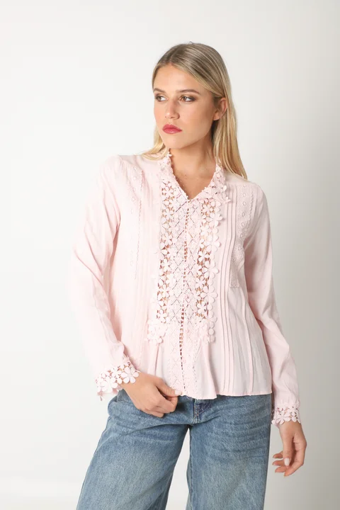 Camisa Eden   Broderie GUK66