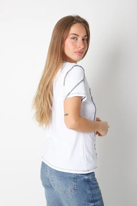 Remera LORETA C/ Piedras GU7492