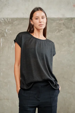 Remera Dana Hilo Flame con Lurex - Vista 2