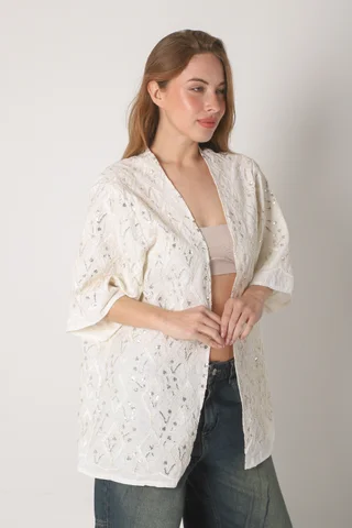 Kimono BARREL Bordado GUK70099 - Vista 3