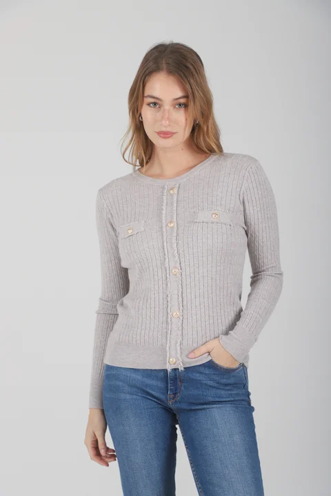 Sweater Saco Montecarlo Bremer con Botones GU37123