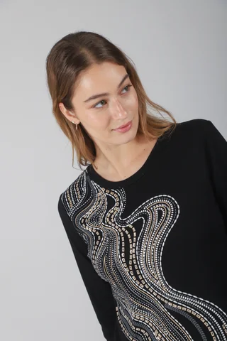 Remera Oasis Manga Larga c/ Piedras GUK70050 - Vista 2