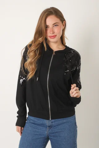 Campera LARQUISE c/ Lentejuelas GUK70045 - Vista 1