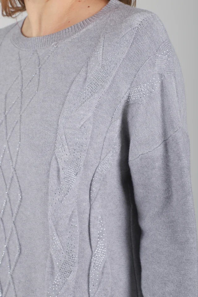 Sweater NIZA Bremer c/ Strass GUL668