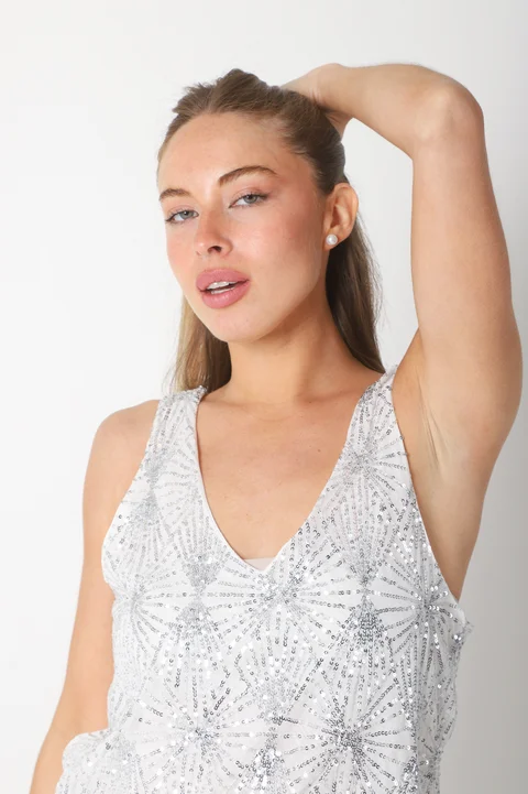 Musculosa ROCHESTER c/ lentejuelas GU5197