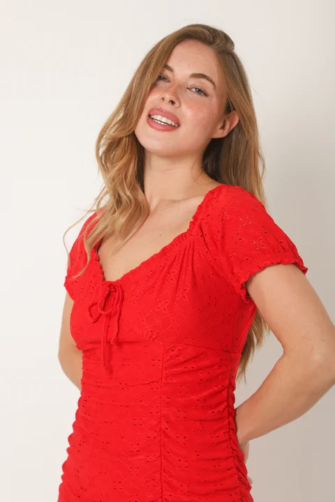 Vestido  Adele  Broderie  GUK196