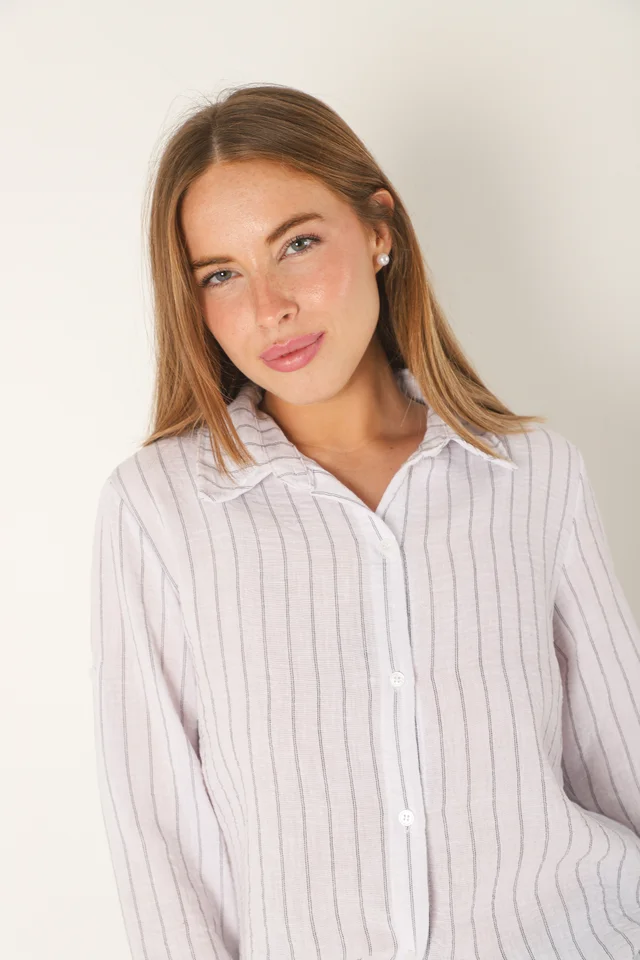 Camisa FARAH Lino Raya Finita