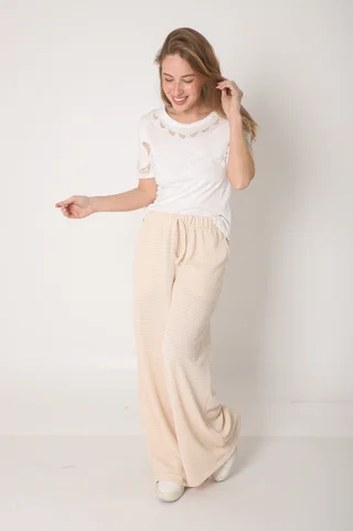 Palazo Crochet C/ Bolsillos - Vista 1