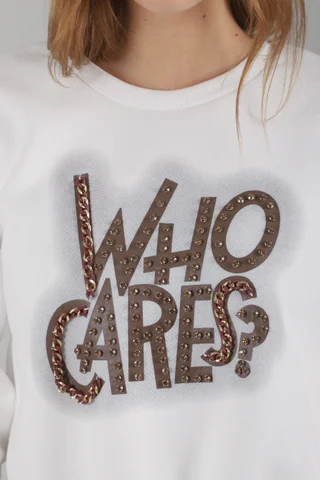 Buzo WHO CARES Gamuzado GUK70076 - Vista 6