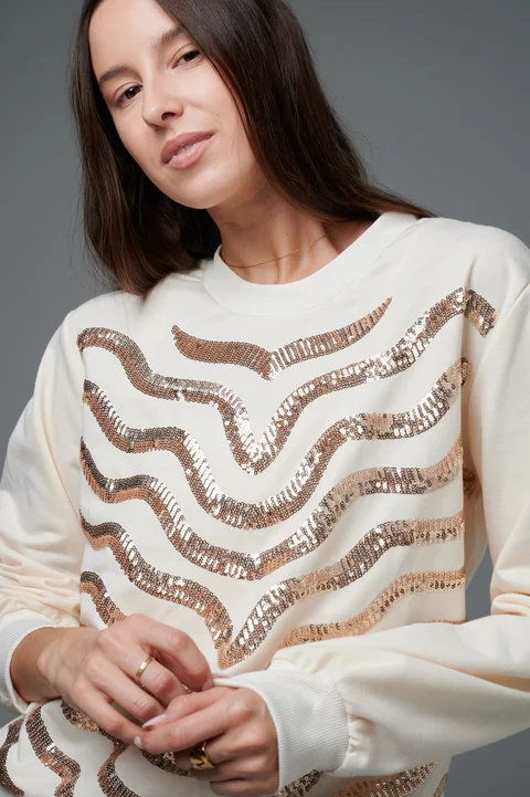 Buzo Syntra Lentejuelas GUK70015