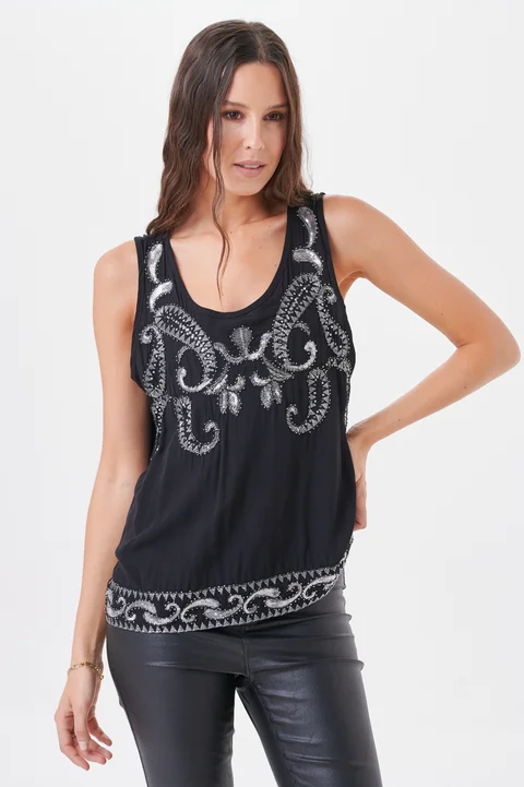 Calza Pantalon Bengalina Elastizada con Tachas GU4079