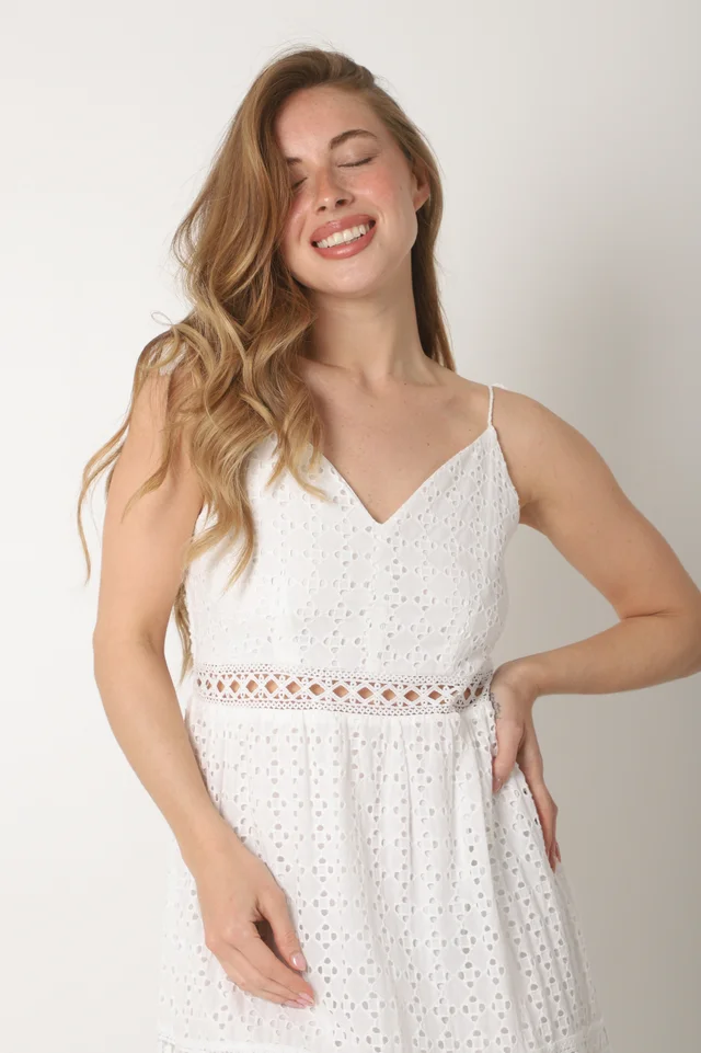 Vestido Broderie Turin GU4061