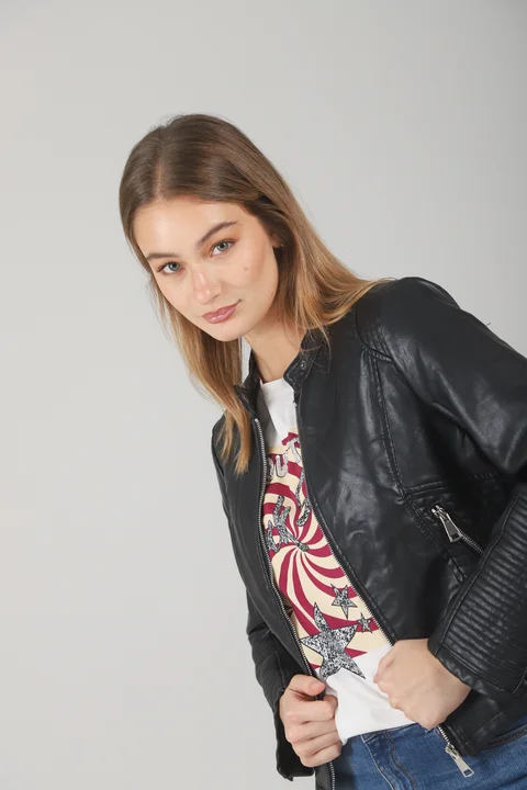 Campera Houston Ecocuero GU78301