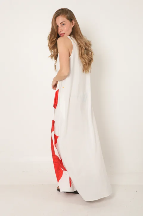 Vestido HOJAS DE AMOR GU258