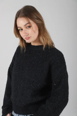 Sweater Guiboa Tejido Grueso Liso GU81333 - Vista 2