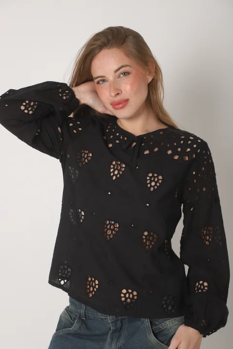 Blusa SINGARA BRODERIE GUK70092