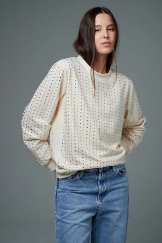 Buzo Loreley Strass GU70023 - Vista 1