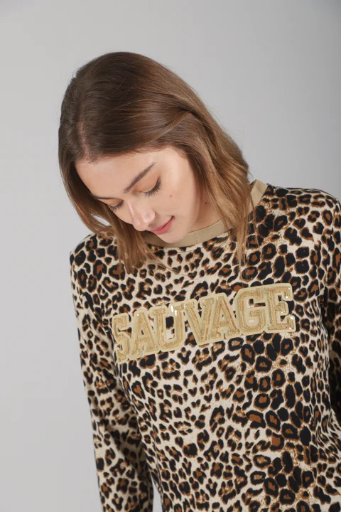 Buzo Sauvage Gamuzado Print GU5140