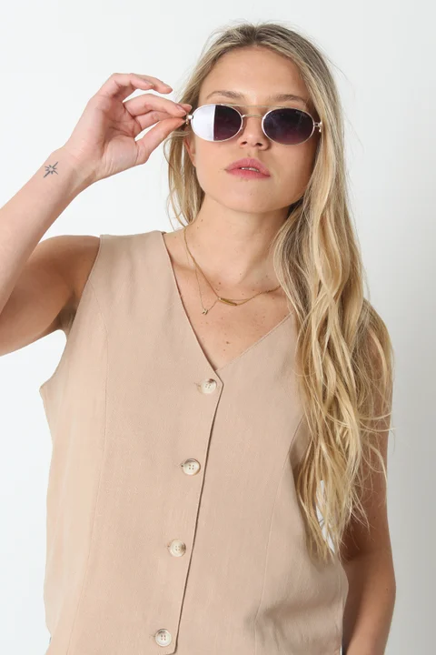 Chaleco SANDERS Lino Sastrero GUC47