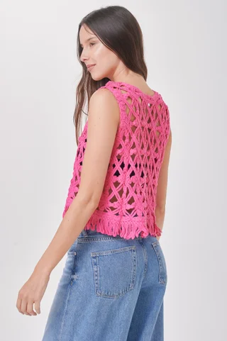 Musculosa  Crochet  Pop  GUK2025 - Vista 5