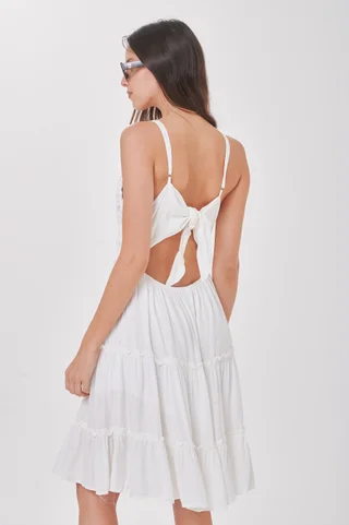 Vestido Jazz Guipiure con Lazo Classic GUK141 - Vista 5