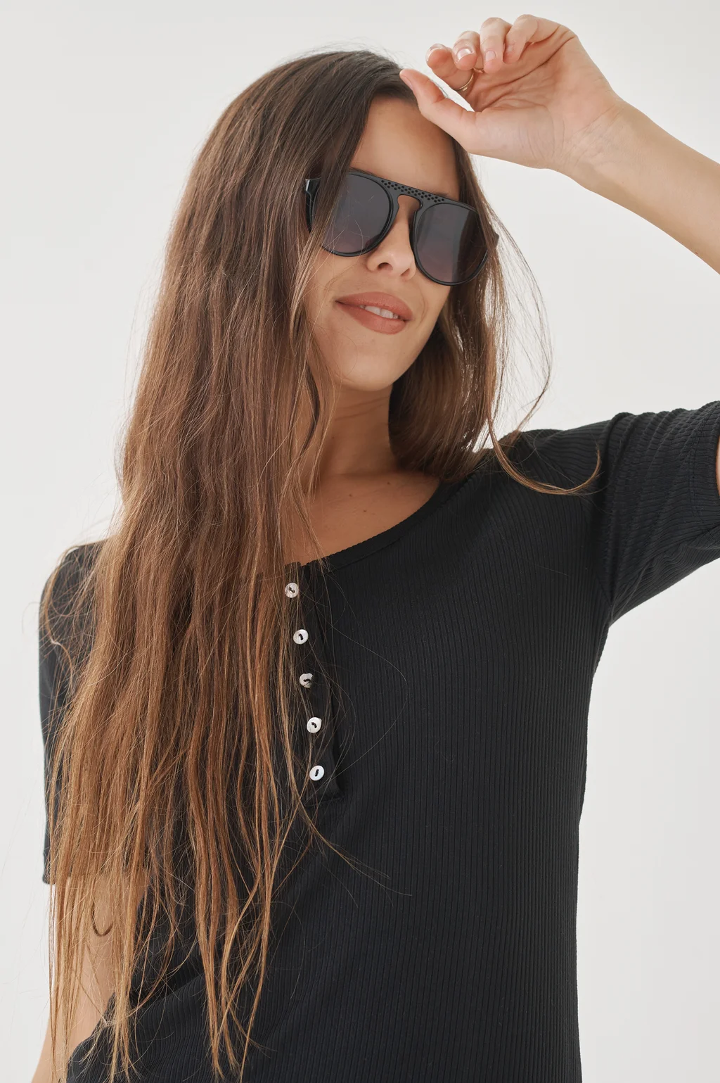 Remera Kyara Morley Abotonada