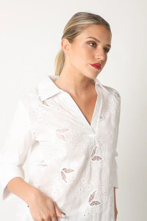 Blusa NANTES c/bordado GUK70154