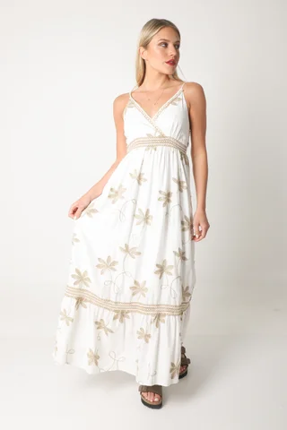 Vestido KIAF c/bordado GUK70140 - Vista 3