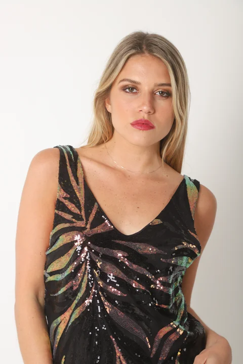 Musculosa ECLEPTIC COLOURS c/Lentejuelas GU5199