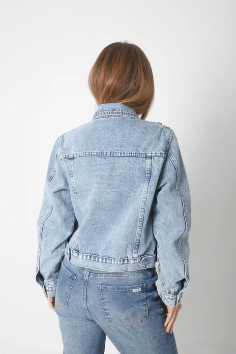 Campera JEAN VERSALLES C/ Piedras C12_1