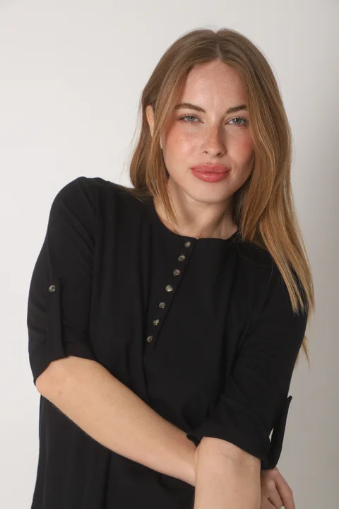 Remera AMANDA Abotonada