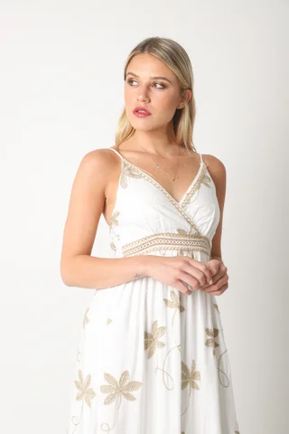 Vestido KIAF c/bordado GUK70140 - Vista 6