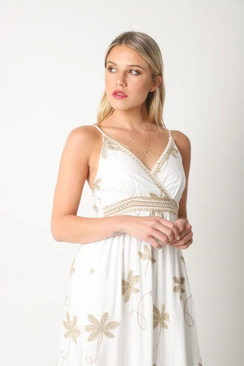 Vestido KIAF c/bordado GUK70140