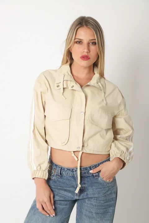 Camperita DIDIER  Gabardina c/ Tiras Cierres Metalicos GUK4050-1