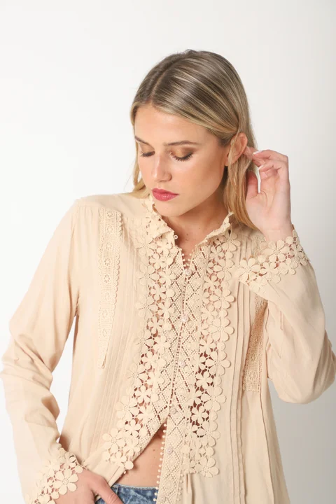 Camisa Eden   Broderie GUK66