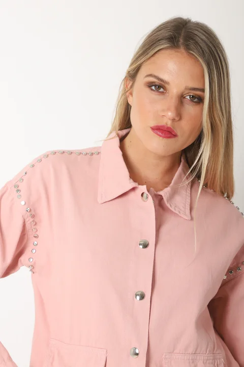 Camisaco RAPSODY gabardina c/tachas GUK70170