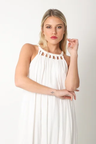 Vestido KORFU Lino  GUK70174 - Vista 6