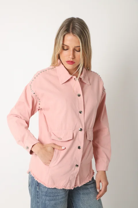 Camisaco RAPSODY gabardina c/tachas GUK70170