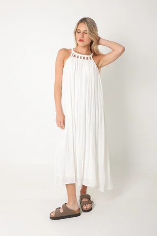 Vestido KORFU Lino  GUK70174 - Vista 2