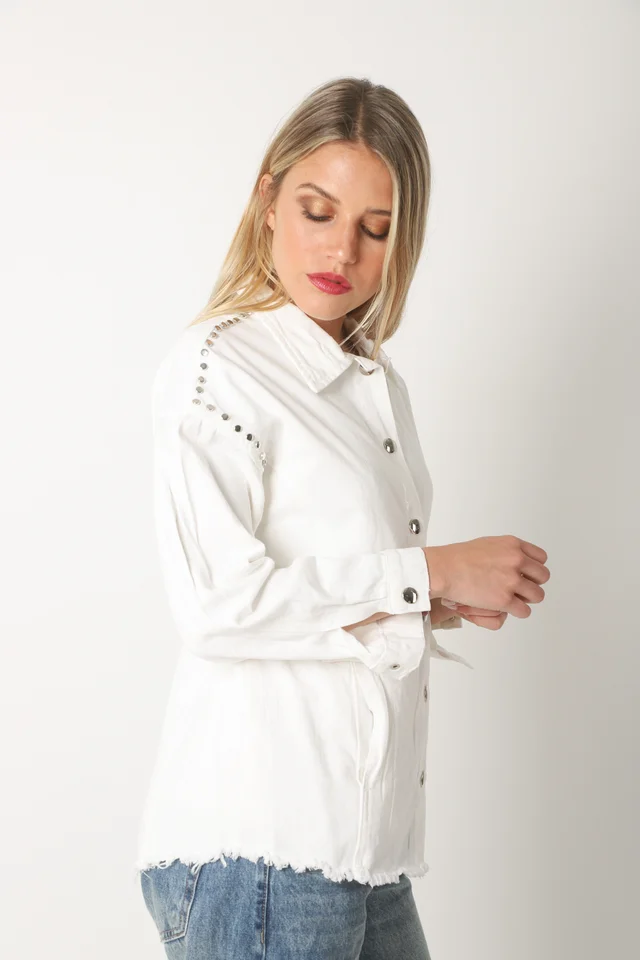 Camisaco RAPSODY gabardina c/tachas GUK70170