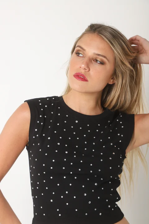 Musculosa SOUSI c/ piedras GU2667